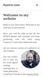 Mobile Screenshot of kyatric.com